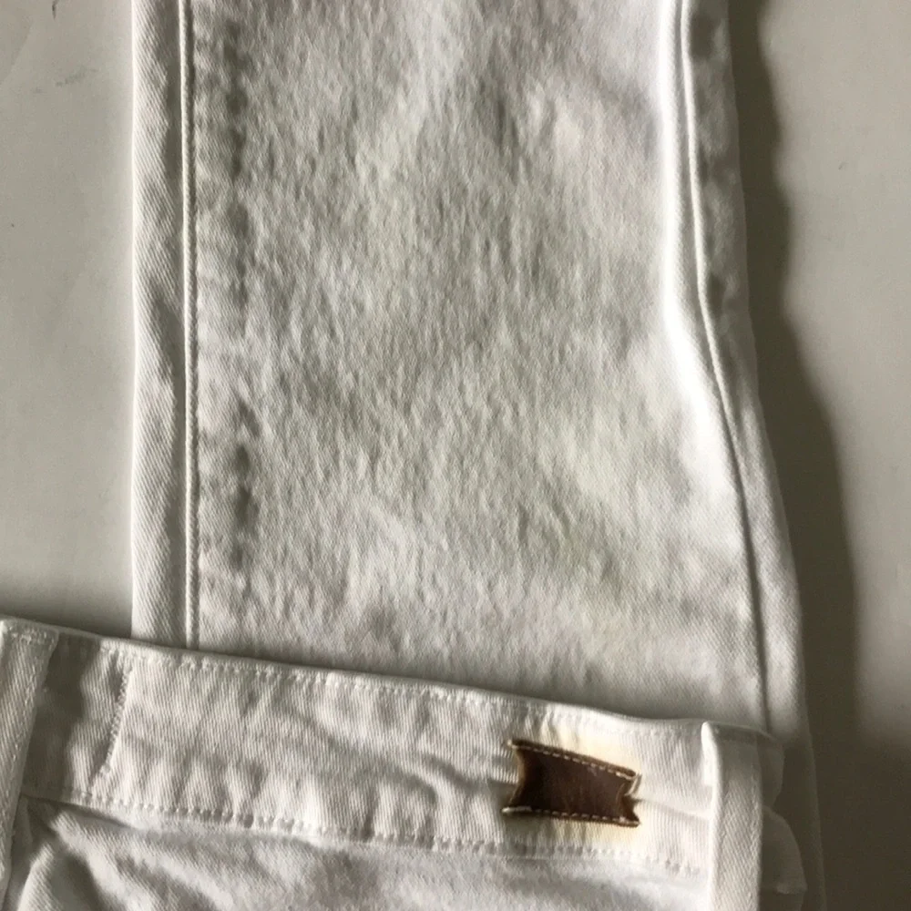 Paige Skyline White Jeans Skinny Ankle Jeans Optic White 27 - Picture 7 of 7